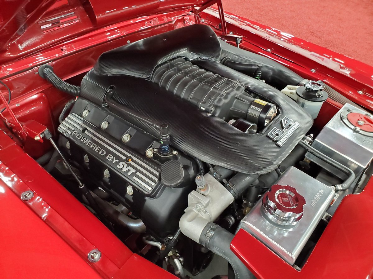 MustangPros's tweet photo. @Barrett_Jackson wow ! 1969 #FordMustang restored. SVT Cobra powered! @FordMustang @SVT_Cobras https://t.co/2uf8QqMv4q
