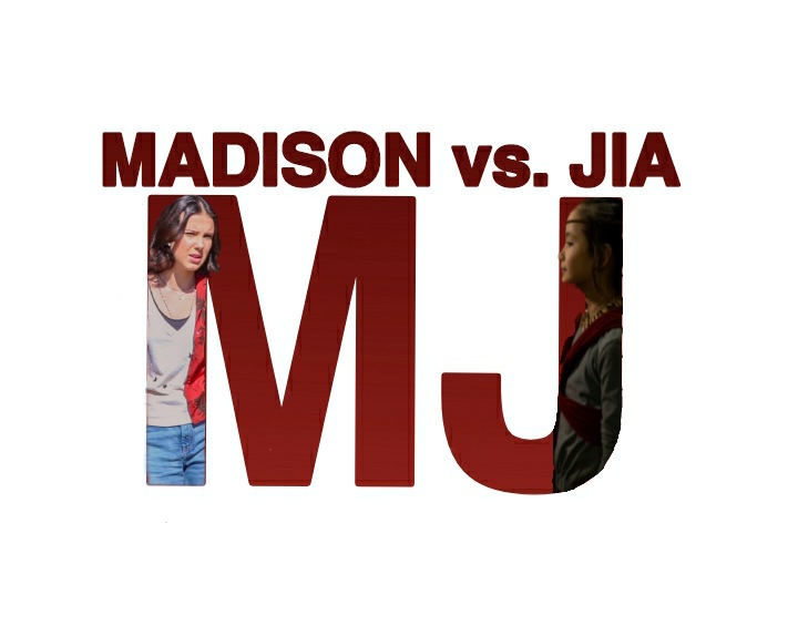 Gojira031's tweet photo. Who ya got?๐. #teammadison #madisonrussell #jia #teamjia #madisonvsjia #onewillfall #battleofthecentury https://t.co/UItbXECCAZ
