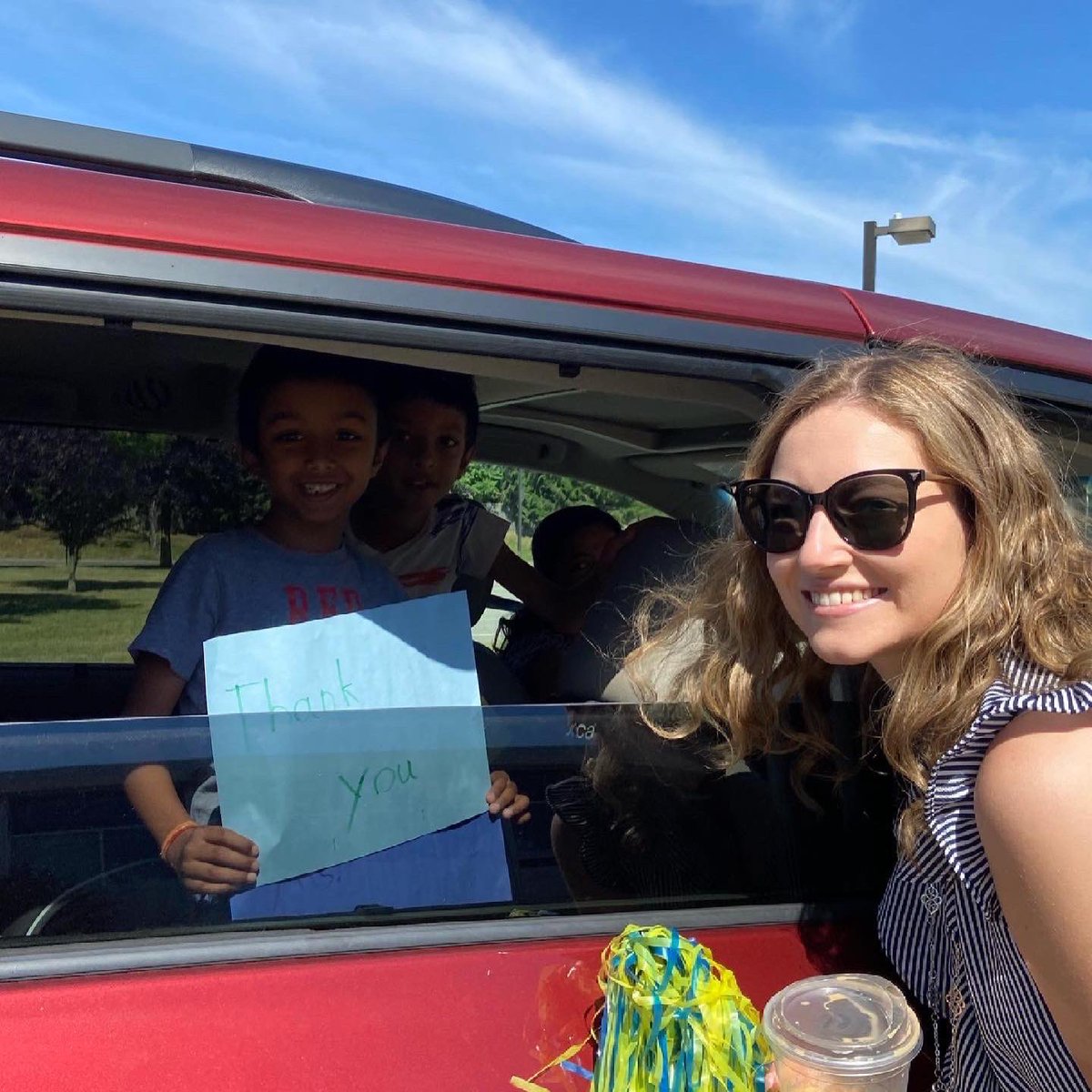 Miss_Junge's tweet photo. What a great time seeing a few of my friends at the reverse parade this morning!!!! Thanks for stopping by!!! 🤩🥳 sorry to those of you I didn’t get a chance to take a picture with!! #cantiague @GinaFaust https://t.co/tv1g472kRr