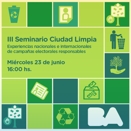 🗳️♻️III Seminario Ciudad Limpia, Campaña Electoral Responsable: experiencias nacionales e internacionales
Habrá exposiciones de <a href="/CastanedaSabido/">Fernando Castañeda</a> , <a href="/ErikaStradaRuiz/">Erika Estrada</a>, <a href="/hugofigue/">Hugo Figueroa</a>, <a href="/chdica/">Christian Di Candia</a> y @CrespoCiudad 

Inscribite para participar! 👇
forms.gle/ppWGYfb2WqKYwv…