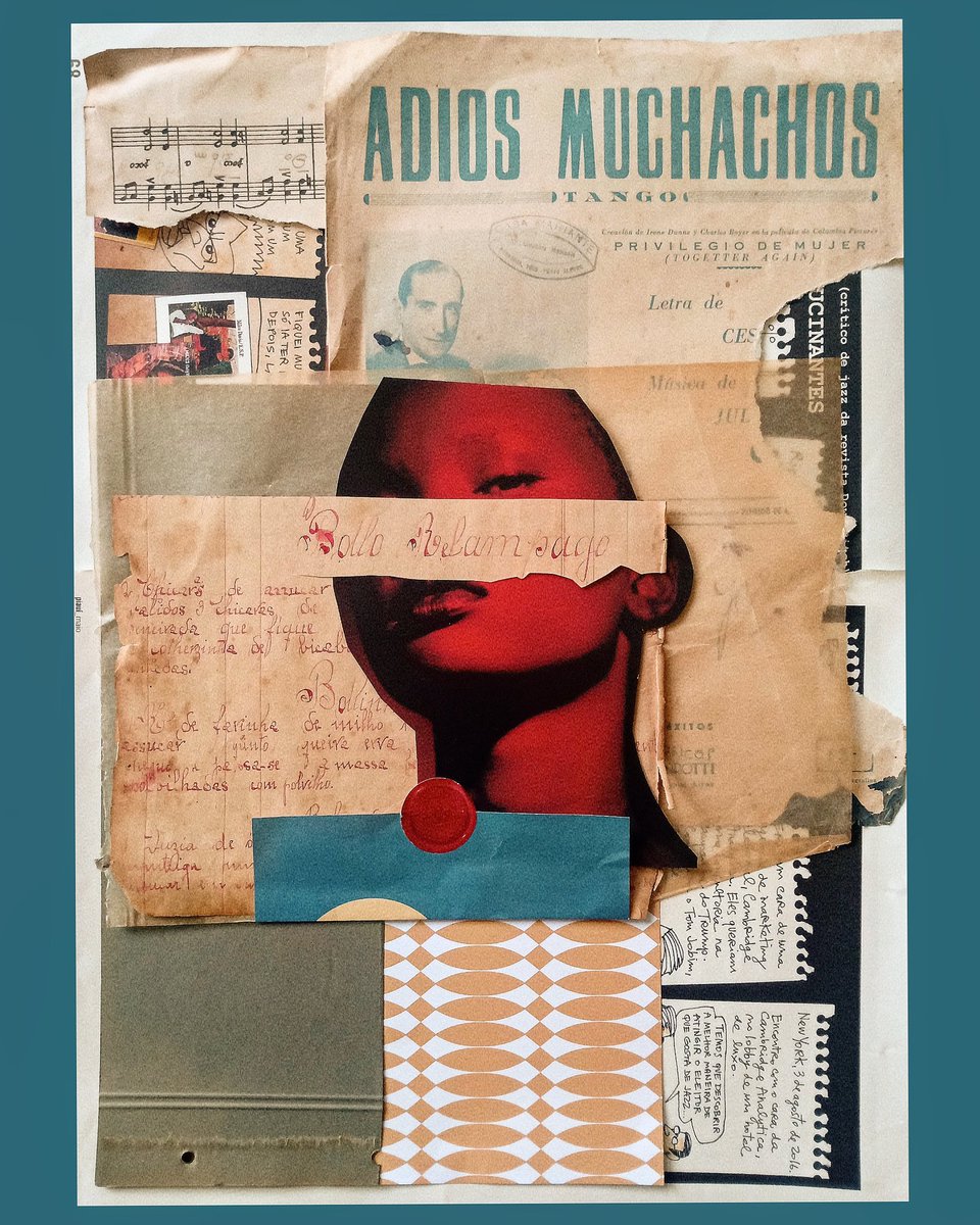 FabularioC's tweet photo. Thundershower
#womenarts #collageart  #handmade https://t.co/QCq6R2Bmyo