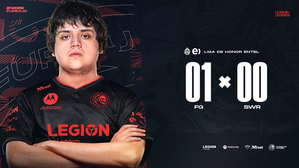FuriousGamingLA's tweet photo. [LVP CHILE]

Otro punto más, seguimos en la cima del campeonato #LigaDeHonorEntel 😎

¡Cada vez falta menos para los playoffs! 🔥💀

#LegionFuriosa💻 
#ReadyForGaming📱 
#TrustGaming🖱️ https://t.co/0fGB8WAc4z