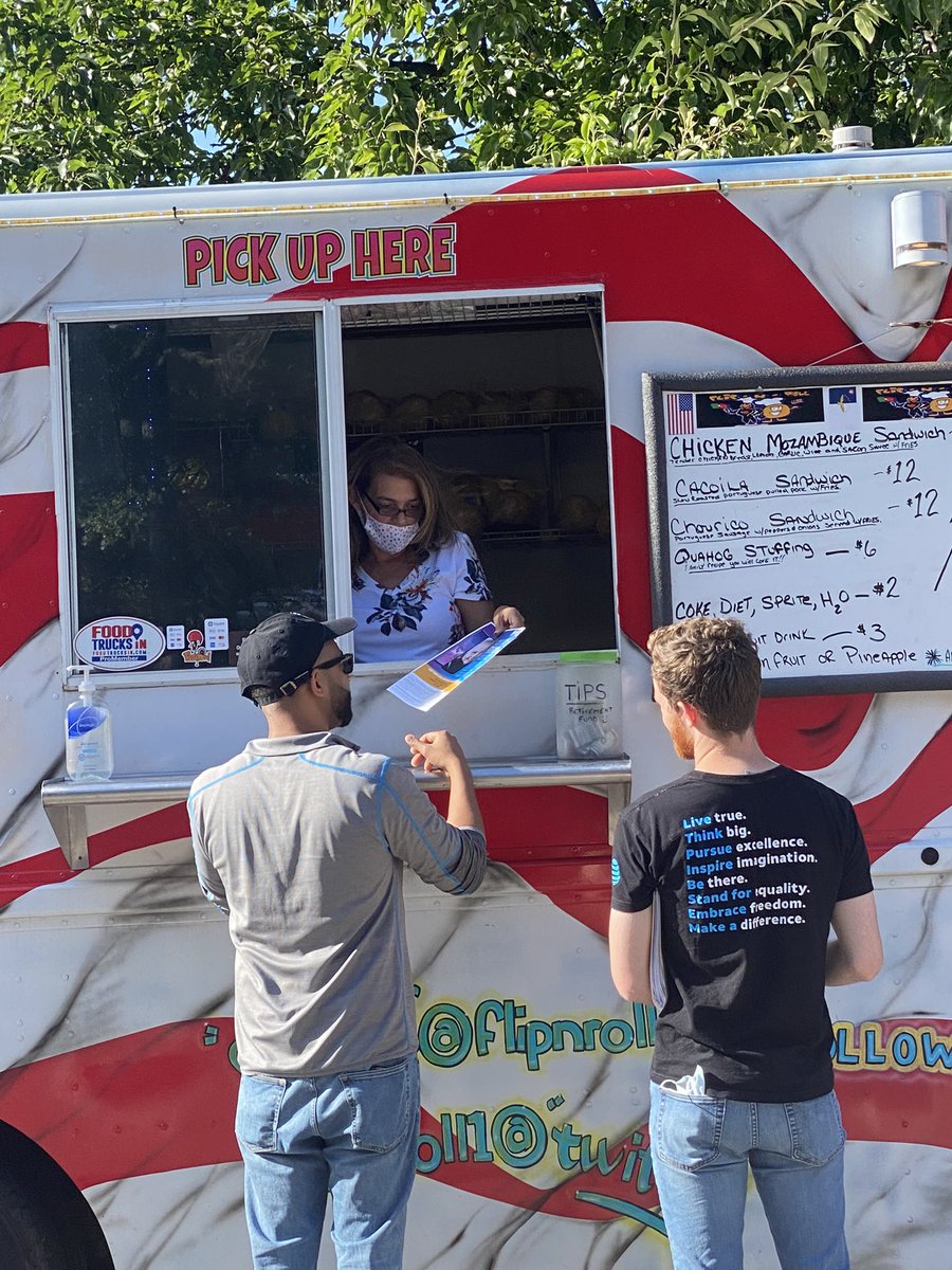 Passing out flyers at the Food Truck festival! First responser? Small business? Signature? Consumer? We got you covered at Providence Place Mall! Stop in and see us! #ATTEMPLOYEE <a href="/keroninc/">Keron Incarnato</a> <a href="/JPotter24/">Jason Potter</a> <a href="/danrosario82/">Daniel Rosario</a> <a href="/winters_att/">Matthew Winters</a>