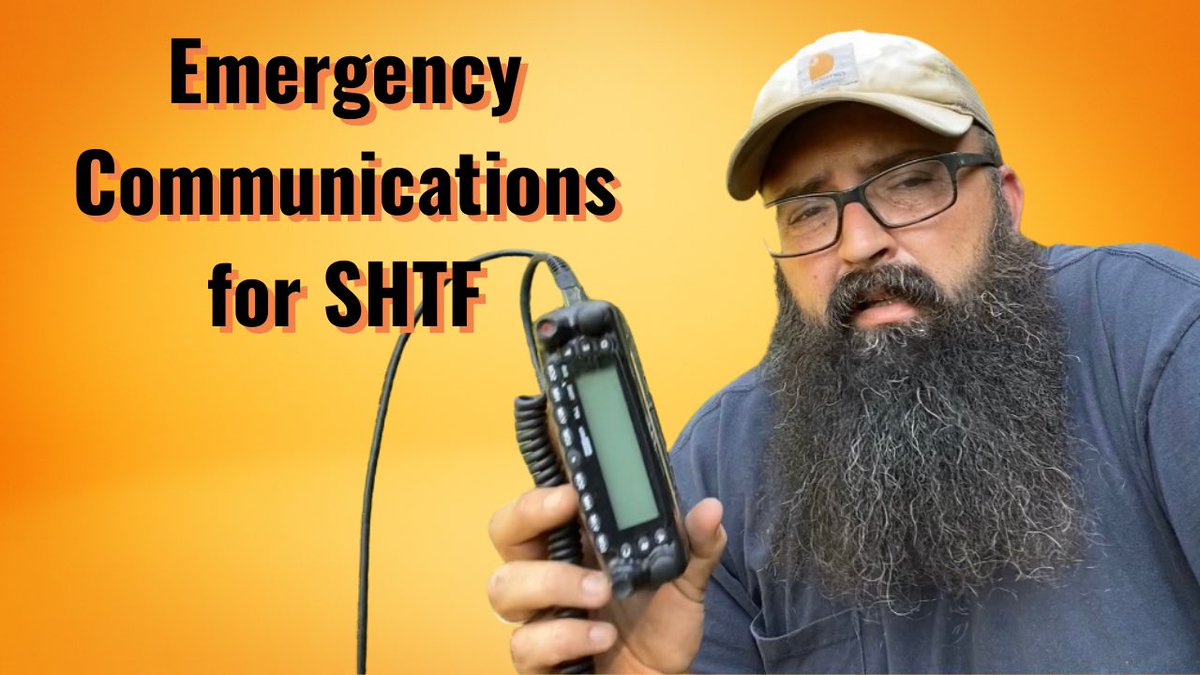 ThePreparedHom1's tweet photo. Emergency Communications for SHTF https://t.co/sFsbN0extu #hamradio #infrastructureattack #emergencycoms https://t.co/hJyjU6MQ1V