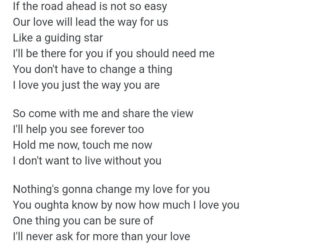 Letras - George Benson - Nothing's Gonna Change My Love For You