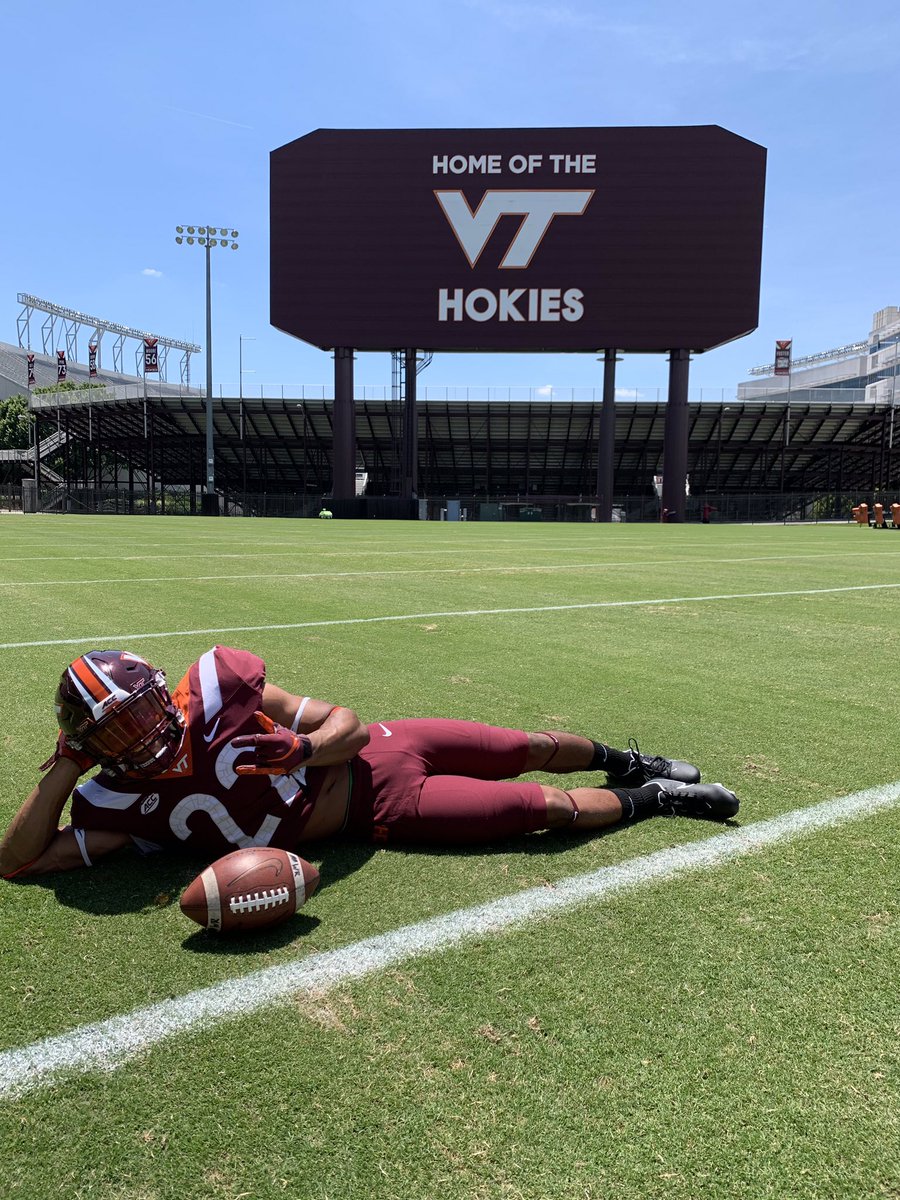 Virginia Tech went great today! <a href="/HokiesFB/">Virginia Tech Football</a> <a href="/CoachLecht/">Adam Lechtenberg</a> @Nash_OFallon @coach_smith67 <a href="/CoachL__/">Coach L</a> <a href="/CoachShonn/">Coach Shonn</a> <a href="/CoachJames44/">Coach James</a> <a href="/KaorieOfford/">Kaorie Offord</a>