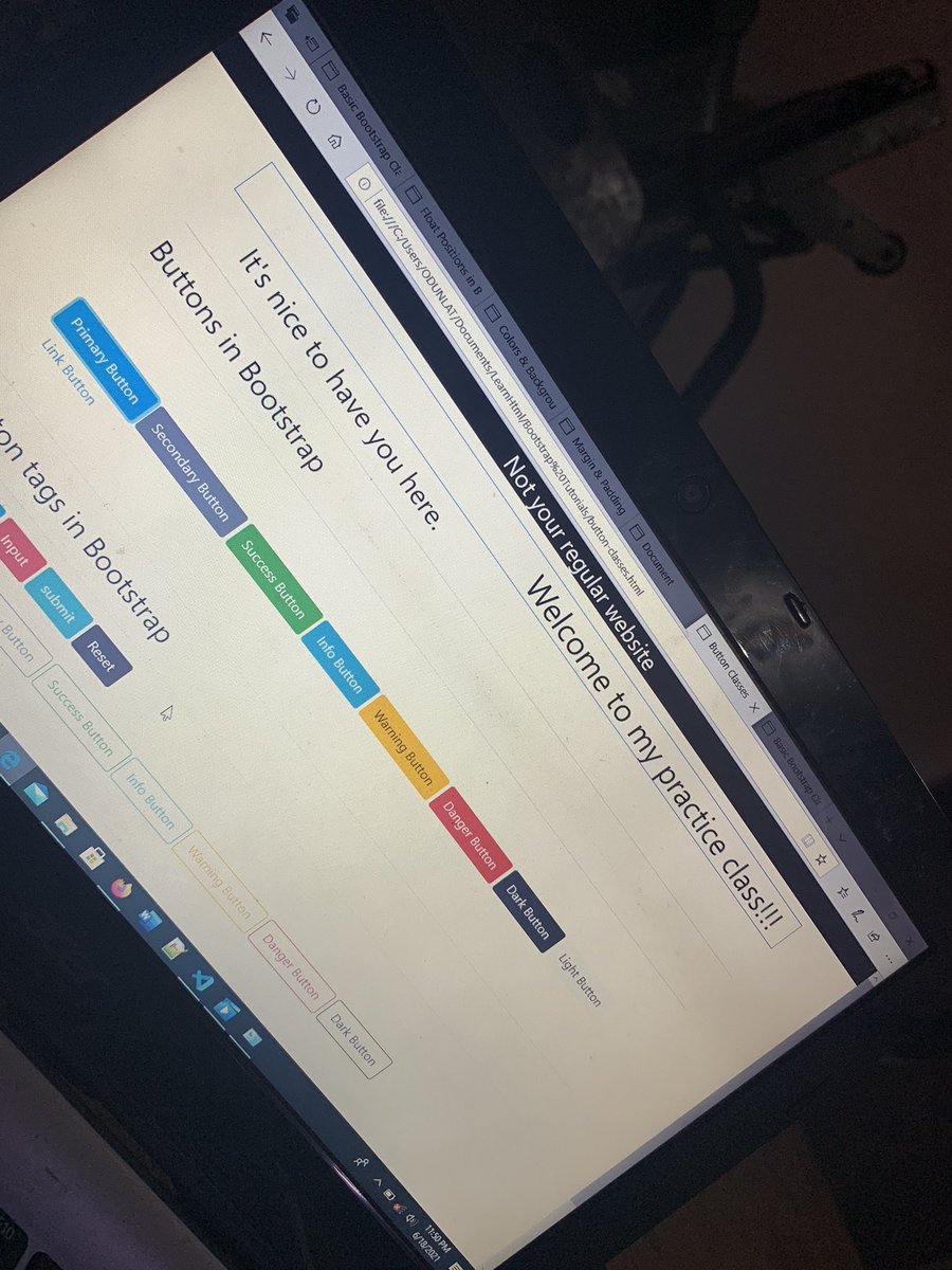 Odun_lat's tweet photo. Day 9 of 100

I learnt about border and button classes in Bootstrap, also learnt about ‘marquee’.. 
I have a question though, does anyone know why marquee is red on VScode?
#100DaysOfCode #CodeNewbie #WomenWhoCode https://t.co/KqGRl71f8R