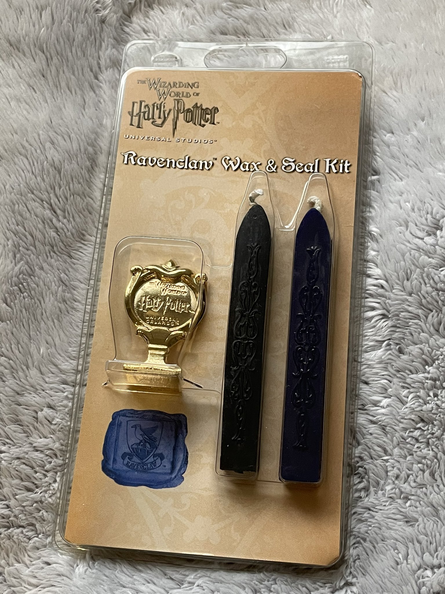 Universal Studios Harry Potter Ravenclaw Wax & Seal Kit New