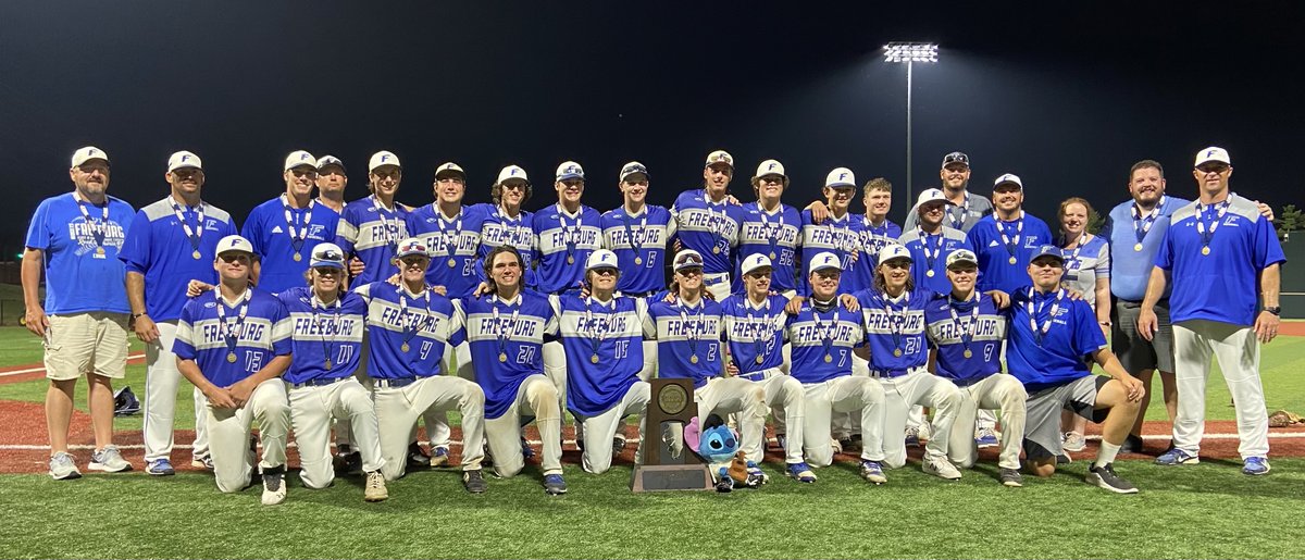 ⚾️ 2⃣0⃣2⃣1⃣ #IHSA BASEBALL ⚾️
🏆🏆 STATE CHAMPION 🏆🏆

CLASS 2⃣A
🥇 Freeburg 1⃣2⃣
🥈 Timothy Christian 0⃣