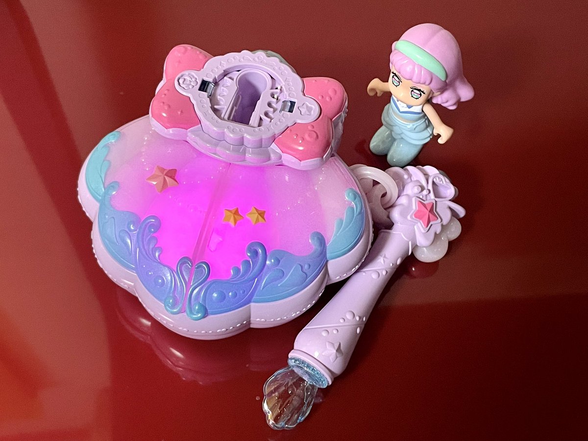 アトア 久しぶりのプリキュア玩具が楽しすぎる ローラの変身が早く見たい キュアラメール トロプリ Precure