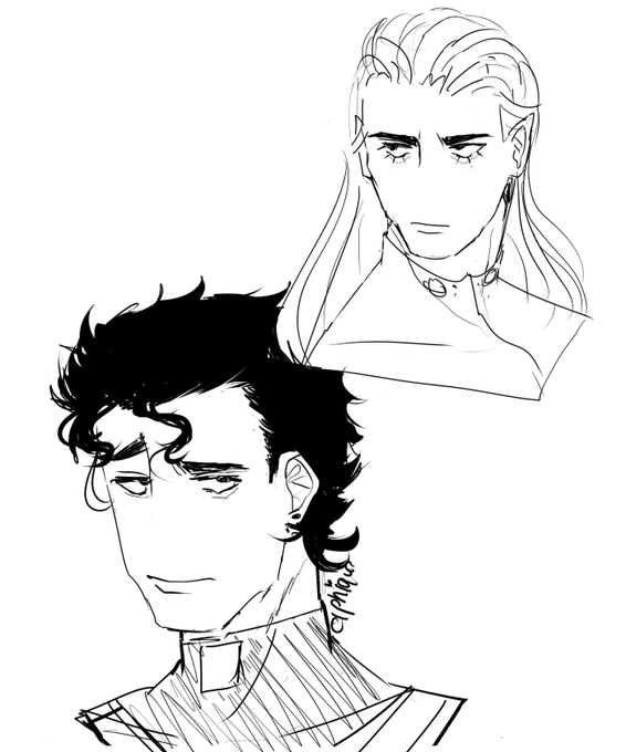 hi have some jojo doodles *dies*

#jjba #jjbafanart #art 