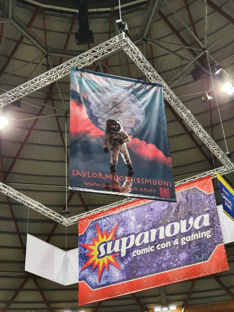 svaeyr's tweet photo. We are already in @SupanovaExpo where you can see us during the whole weekend! $SMOON #SaylorMoonArmy #anime #animetoken #SaylorxSupa https://t.co/NQc1NRvcxb