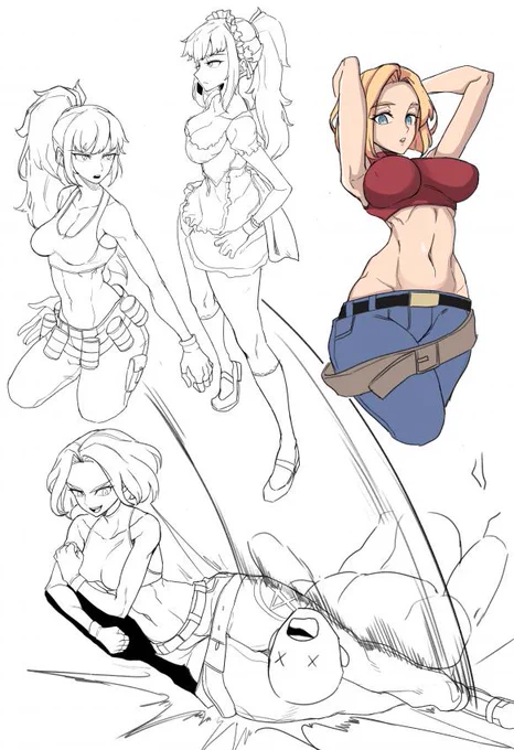 I found my old KOF draws in 2019 🙄 