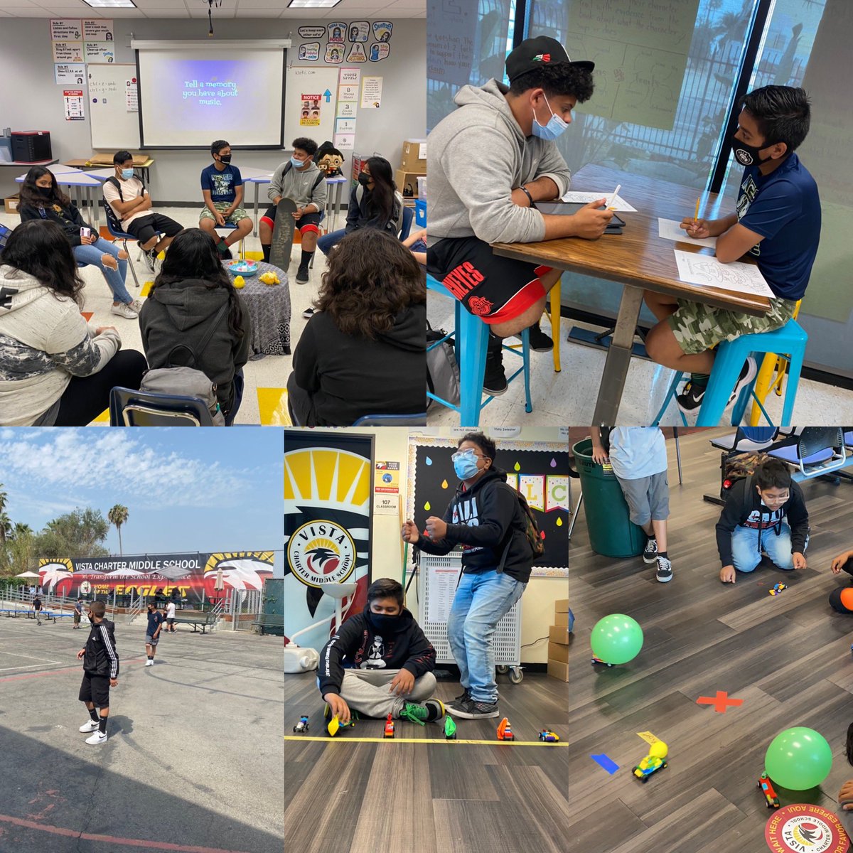 JayProano's tweet photo. #summerschool week 1 is done and ended with @GetKahoot trivia, #intervention, #lego car races, #healthfair, and #wayofcouncil . This #teacher needs a nap. @VistaCharterLA #middleschool #charterschool #teacherlife #ccsa https://t.co/qcunbQ2Emt