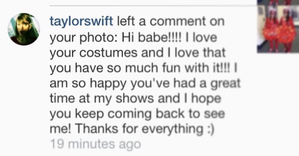 swiftieaus13's tweet photo. RED era was that era for me being noticed by T &amp; getting in a photo with her at #REDSydney @taylornation13 @taylorswift13 https://t.co/yJqs0fowi1