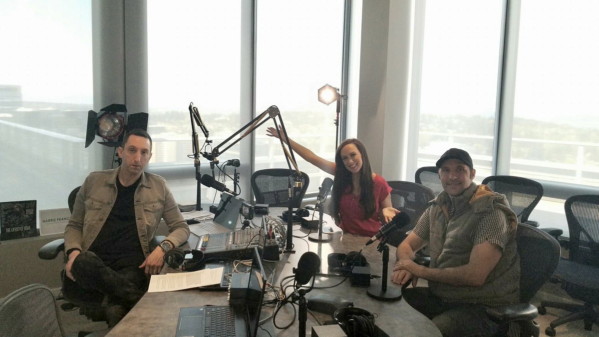 #flashbackfriday: Promoting KIND TV on the radio with @annyhavland &amp; <a href="/JeremiahKaynor/">Jeremiah Kaynor</a>! What's your favorite radio show?