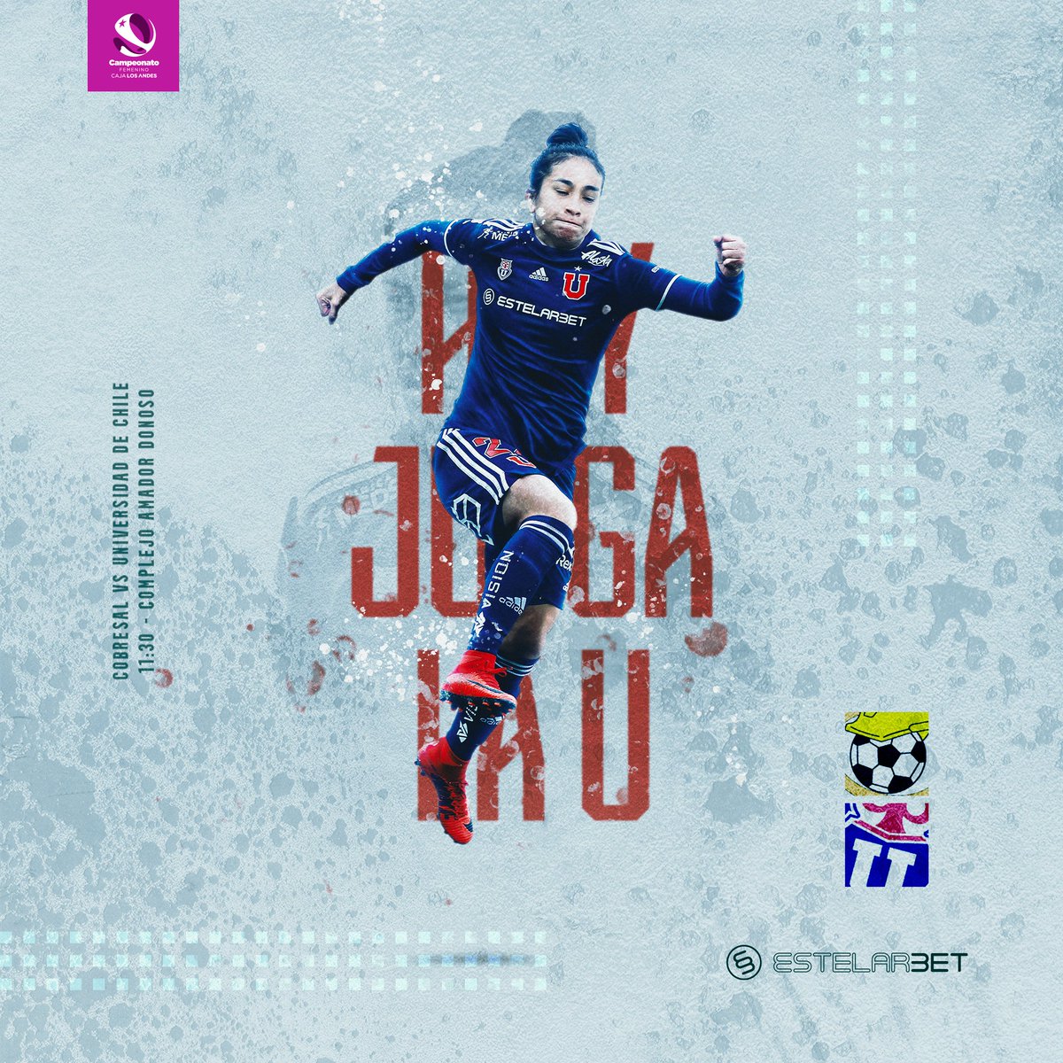 Universidad De Chile Femenino On Twitter Hoy Juega La U Vamoslau