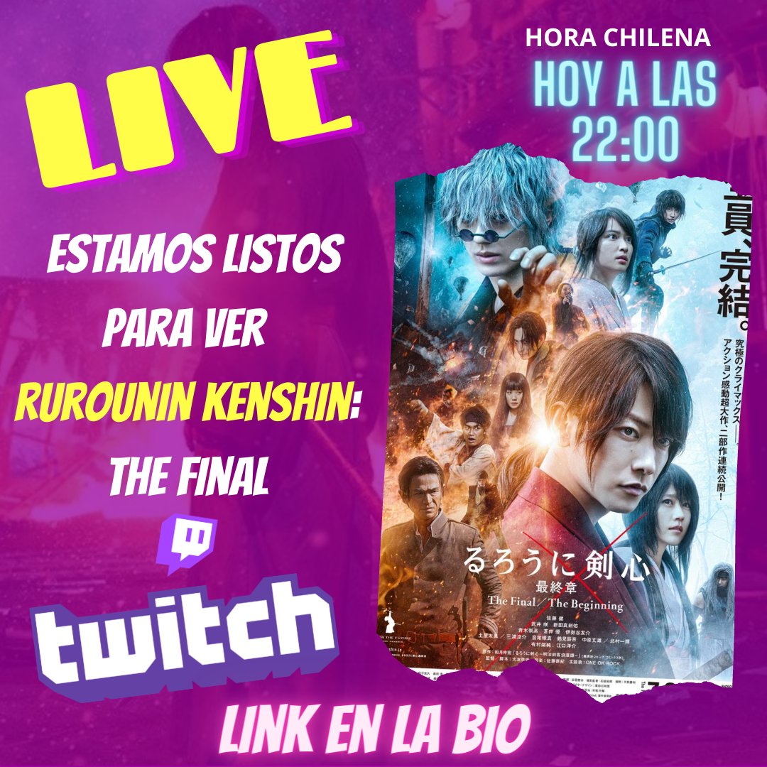 Gen_Friki's tweet image. Hoy viernes 18 de junio 22:00 (hora chilena) 
👉 twitch.tv/genfriki ✨