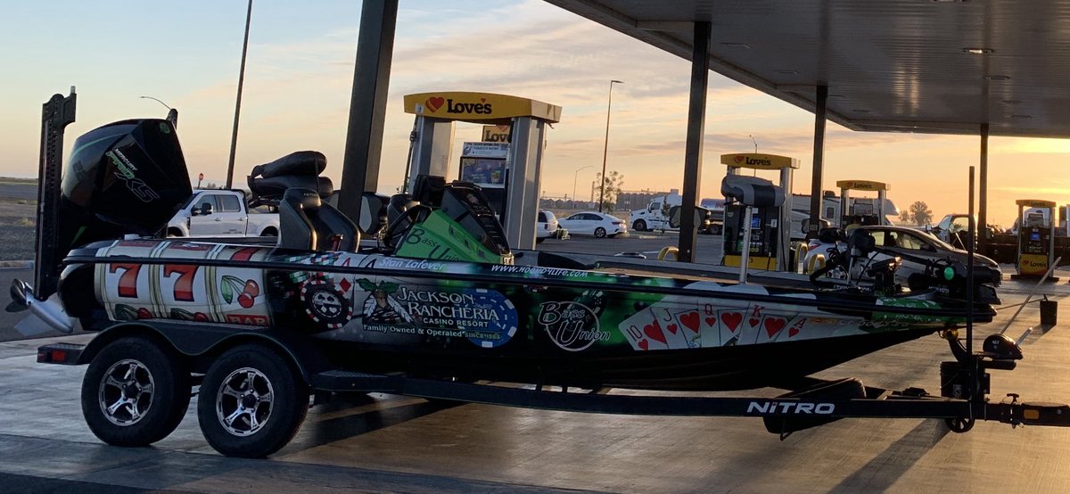 My new boat wrap ..proud to be a part of the Jackson rancheria fishing team!!