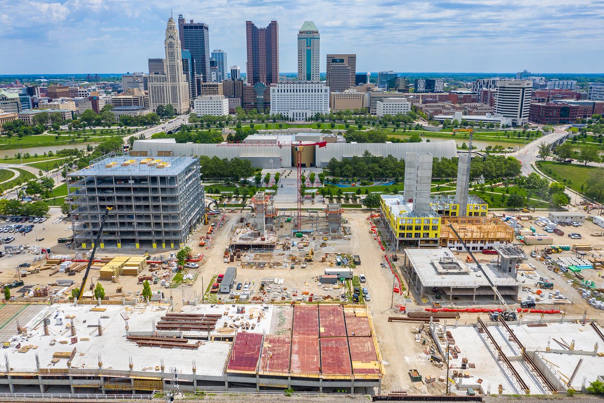 How it started versus how it's going. In just a few short months, work on Rockbridge's hotel is well underway and moving at warp speed.