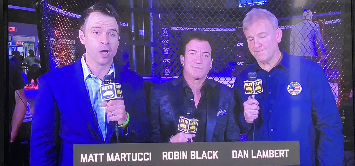 JHagholm1's tweet photo. Our Broadcast Crew for tonight
#GFC1 #MMA #MMATwitter https://t.co/FGl9MHuDn7