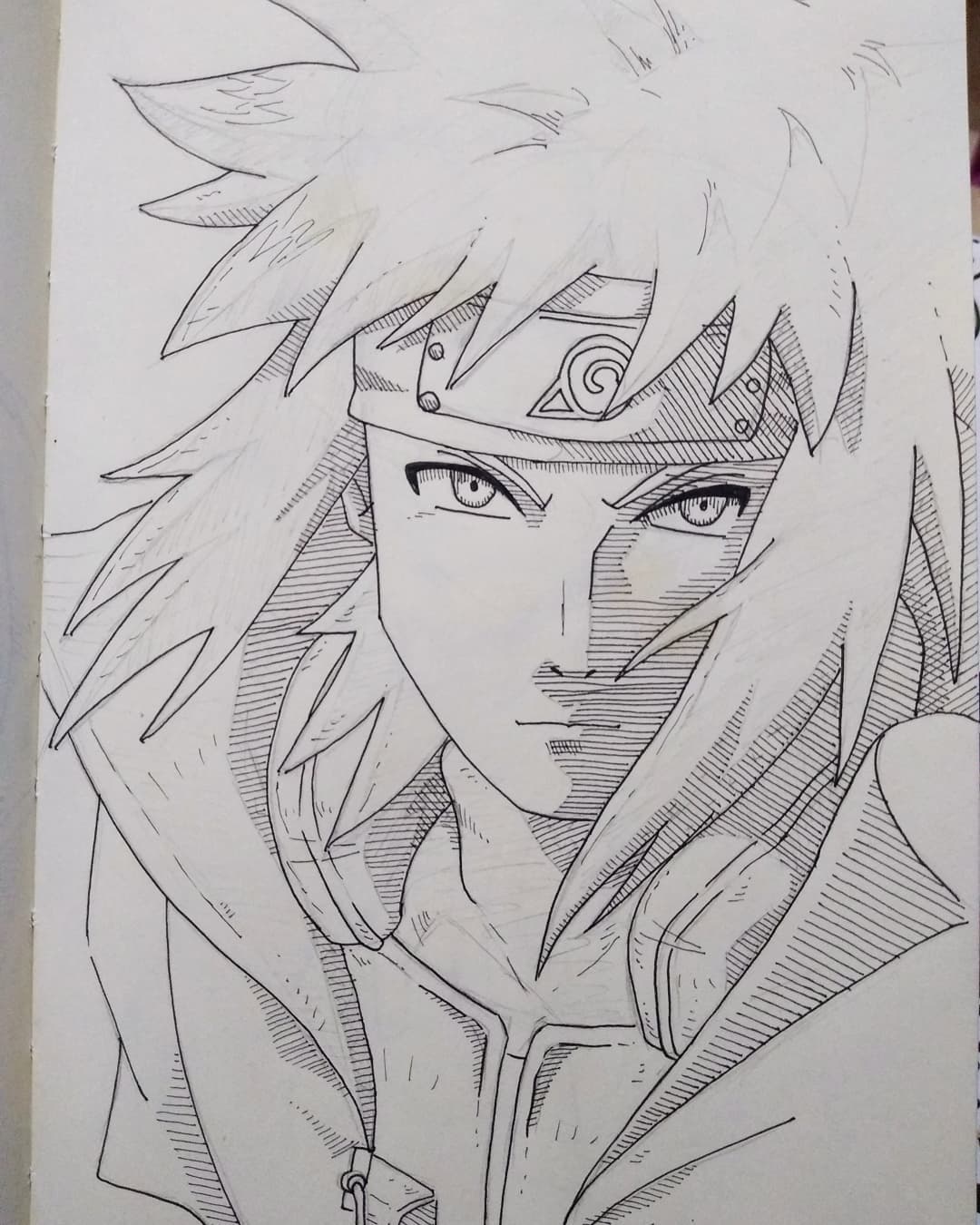 Minato Namikaze, Desenho