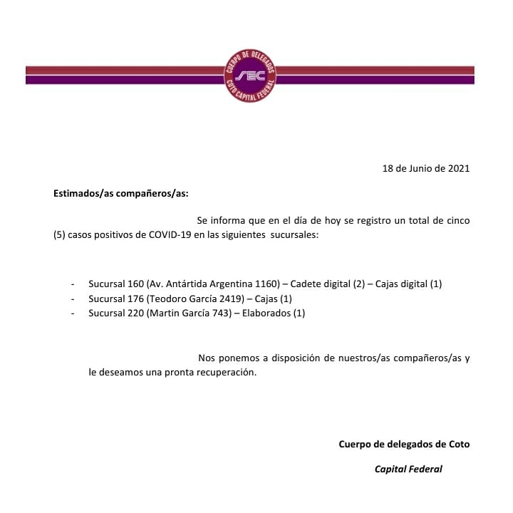 Cuerpo Delegados Coto (@delegadoscoto) on Twitter photo 