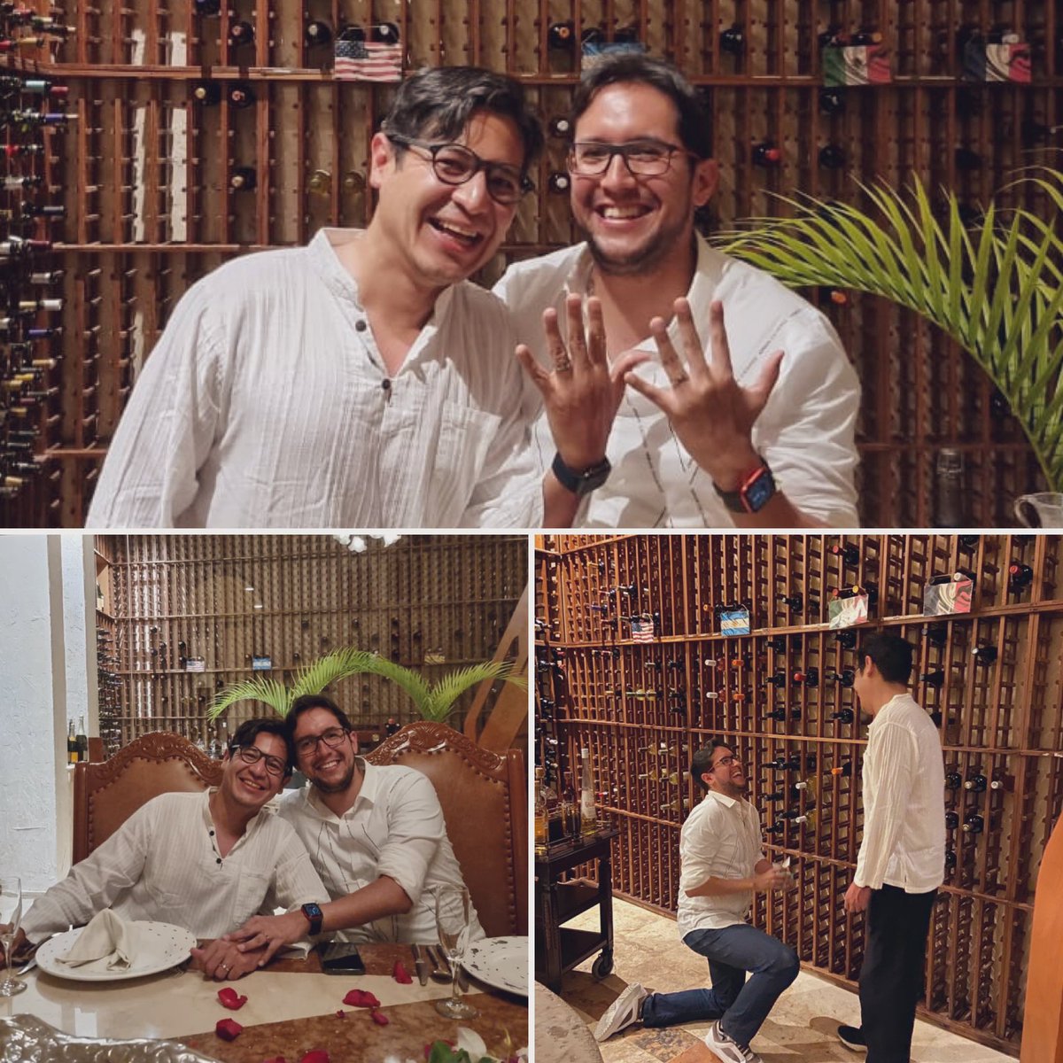 Finally engaged 🤗🎉🎈🎊💍 #Pride2021  #husbandandhusband