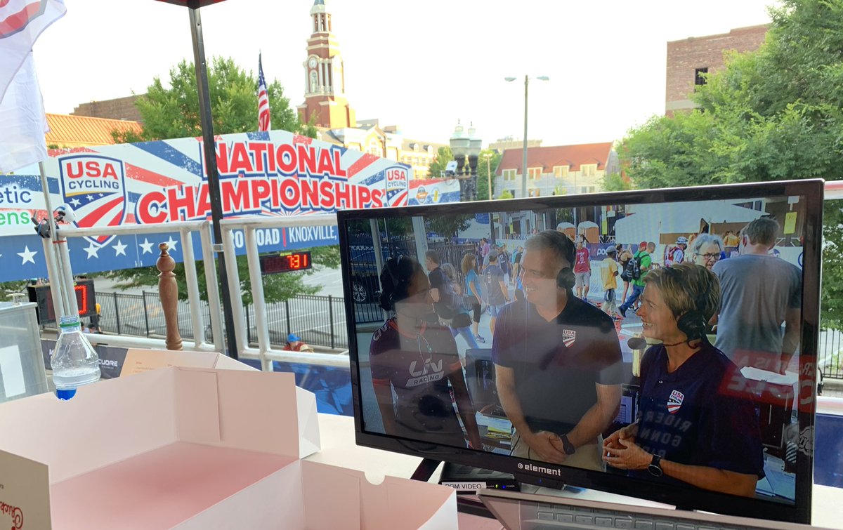 Hilarious to be live PA announcing and look over to see your husband <a href="/ScotHerrmann/">Scot Herrmann</a> on the livestream.