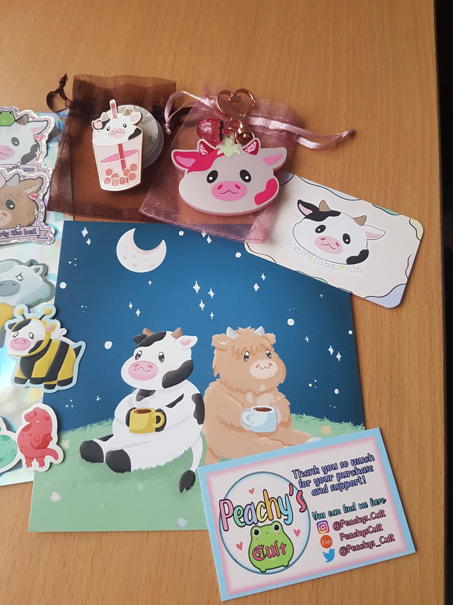 seamstressed04's tweet photo. Aaaa, I'm so freaking HAPPY-
My order from @wemlisbemlis came yesterday and it was the most perfect thing to end off my week!!
The quality of the stickers and pin is OUTSTANDING and I adore the keyring so so much- 😭💖💓💖
Thank you Wems!!! <3 Y'all go support them!!! https://t.co/g3wQWXO06M