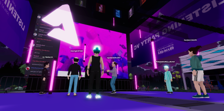 cryptocrawlerz's tweet photo. THE @AudiusProject LISTENING PARTY VC HOSTED BY #CryptoCrawlerz IS JUST GETTING STARTED IN @decentraland πππ COME JOIN US @ CLUB BUGZ 13, -37 ππͺ²ππ¦
#NFTCommunity #edm https://t.co/PiB8Y7OGFn
