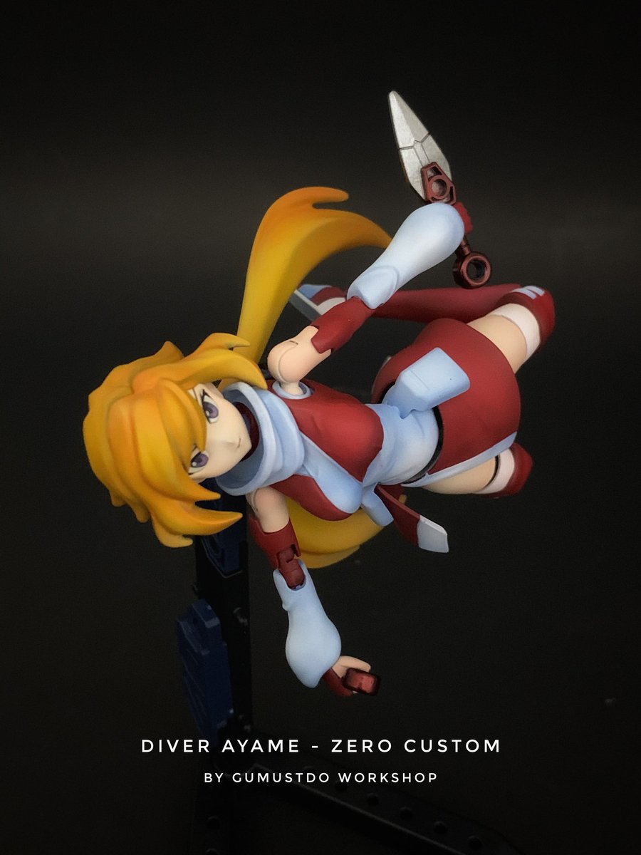 GDgunpla's tweet photo. Here’s my latest personal work
“Zero Diver Ayame” #Bandai #gundam #gunpla #builddiver #animegirl #anime https://t.co/2zb1EvMtvF