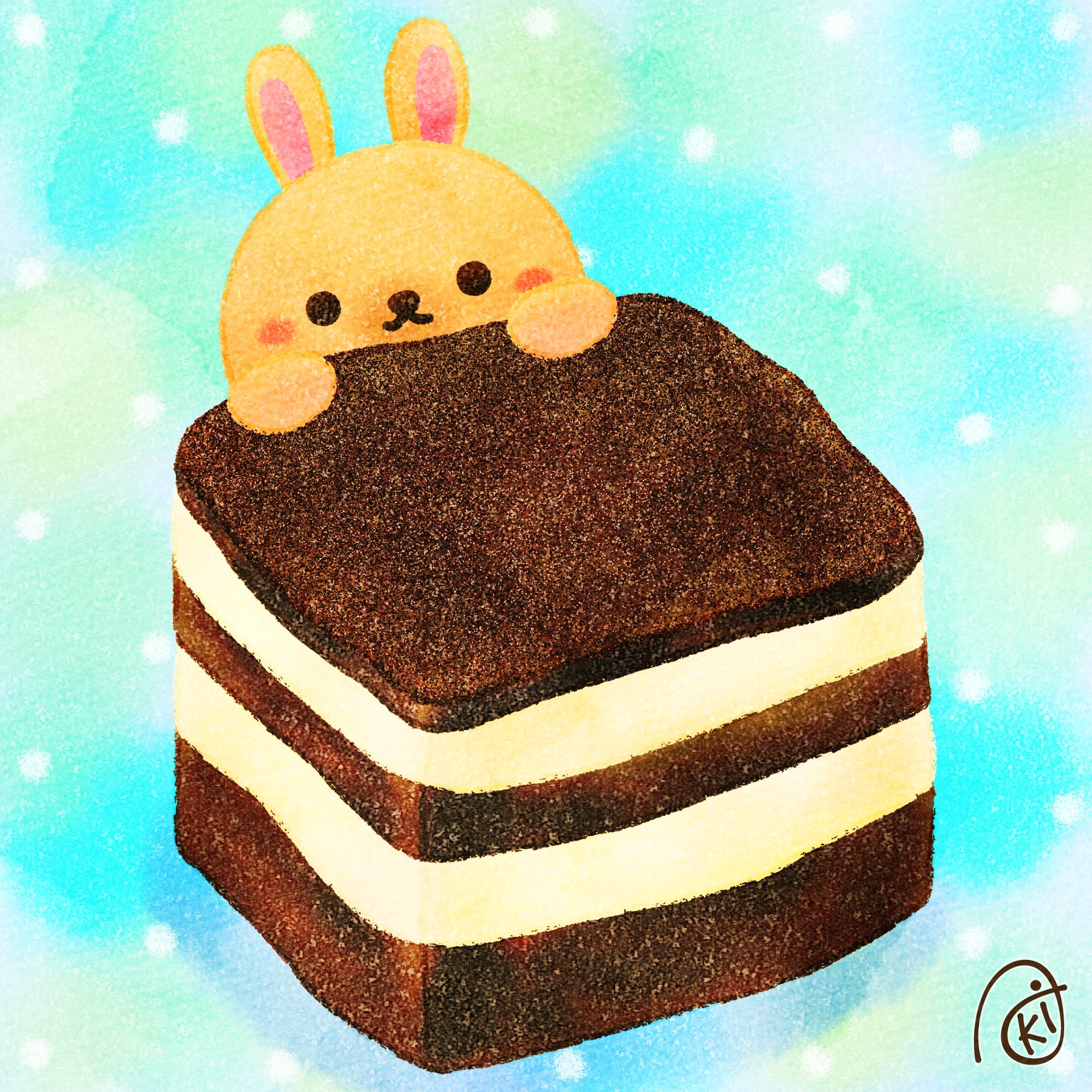 Twitter 上的 Aki ティラミス イラスト お絵描き うさぎ ティラミス T Co 76f84dpwsm Twitter