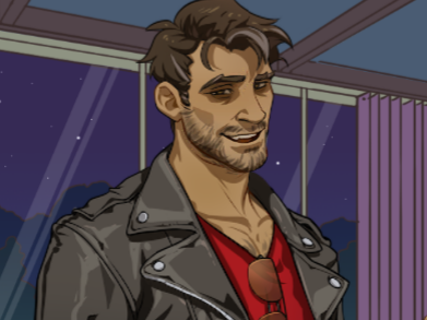 Today's LGBT+ DILF is Robert Small from Dream Daddy. He is bisexual 🏳️‍🌈