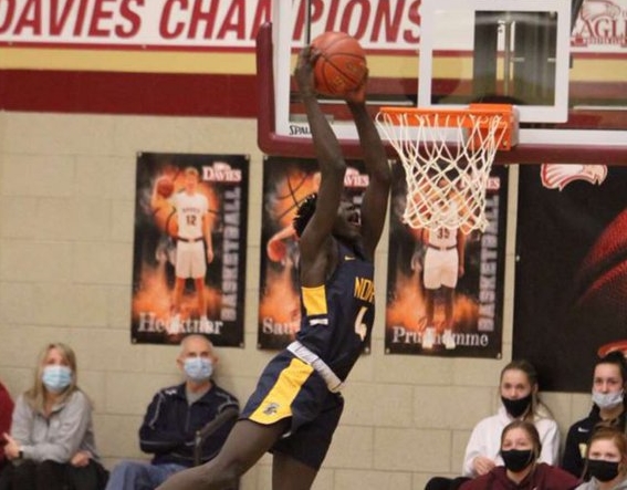 rodgerbohn's tweet photo. 6'3 2024 Jeremiah Sem of Fargo North HS (ND)/ @ECINation has been one of best freshmen at @MN_BCA Showcase. Can really shoot it from deep, is an explosive athlete, and can get to his spots without taking air out of ball. Definitely one to watch. https://t.co/URFINxiZbw