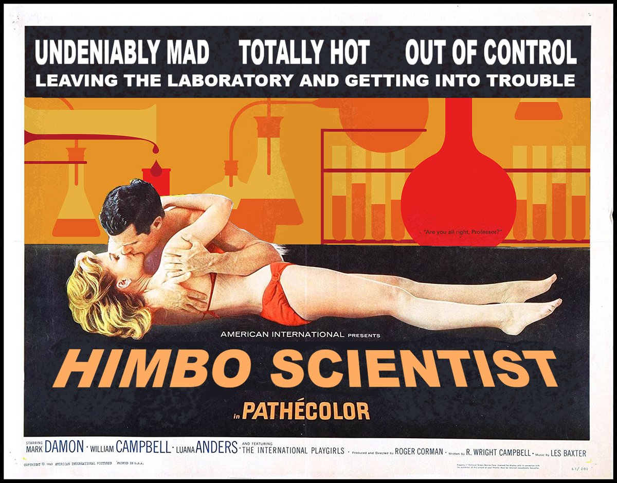 MaxSynaptic's tweet image. This started as an inside joke, but it&apos;s too good not to share. If Roger Corman made a movie about me, it might be something like this: