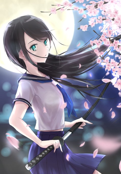 日本刀のtwitterイラスト検索結果