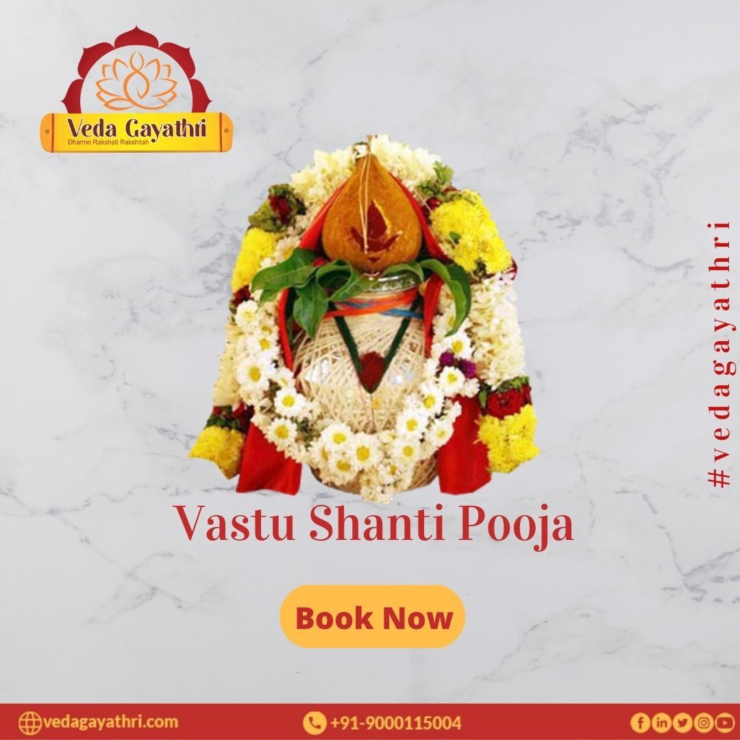 Vastu doshas of the home or office to have a good and happy life.

Contact Us 📞+91 8555965827 / ✉ info@vedagayathri.com

#vastupooja #onlinepoojabooking #vastushantipooja #vastuShanti #panditji #VastuShastra #VastuPuja #vastushantipuja #VedaGayathri #bookpoojaonline #bookpandit