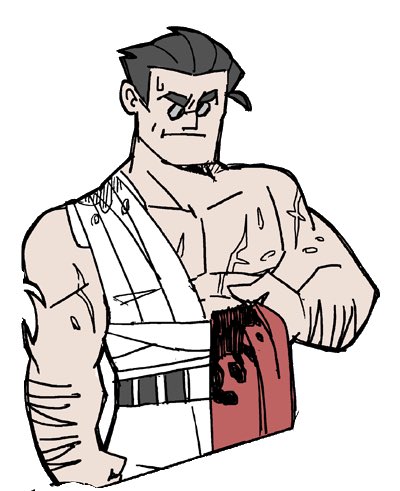 Huh.
Thought it would've been Luci. Well, if you're gonna do it, do it quick.