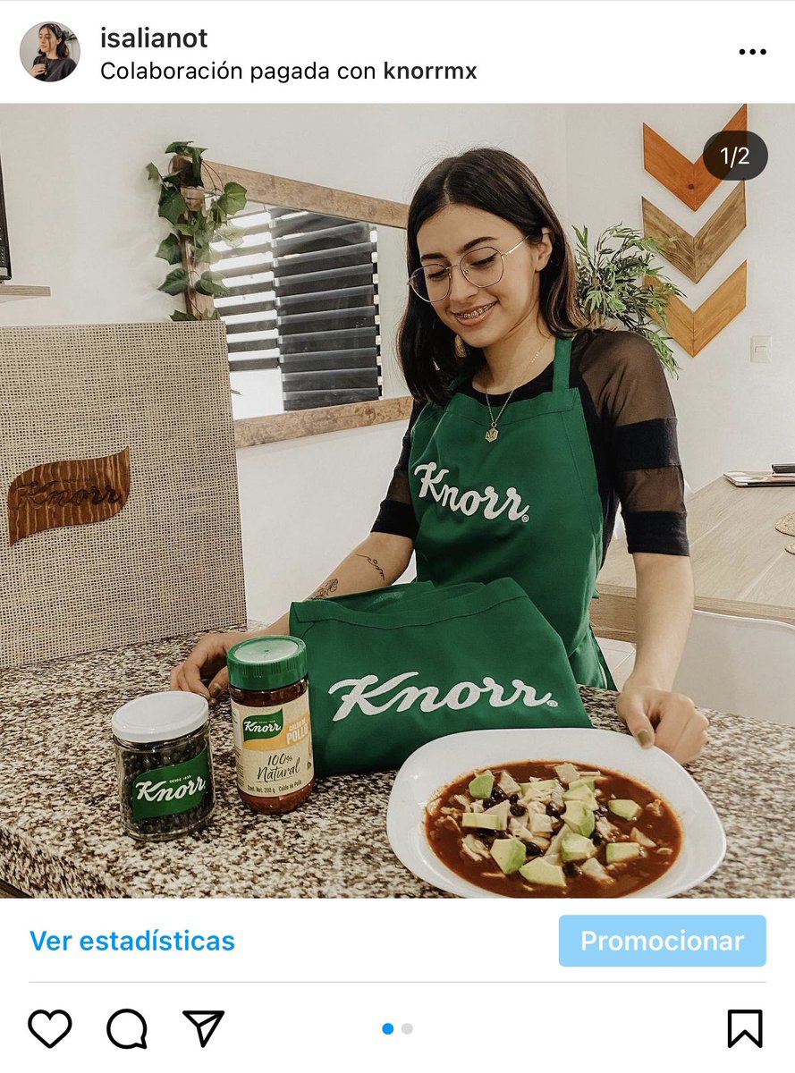 isaliaxgomez's tweet photo. hubo un tiempo que mi mamá y yo no teníamos dinero ni para comer y lo único que comíamos todos los días era sopa knorr porque era lo que nos alcanzaba (costaba 13 pesos)

y ahora yo trabajo con knorr 💛 https://t.co/O22Cu6qFhV