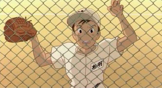 希少 おもひでぽろぽろ 広田秀二 セル画 12-73 A29 END ジブリ ◎本日、6月19日は「#ベースボール記念日」です。 ジブリに野球が題材