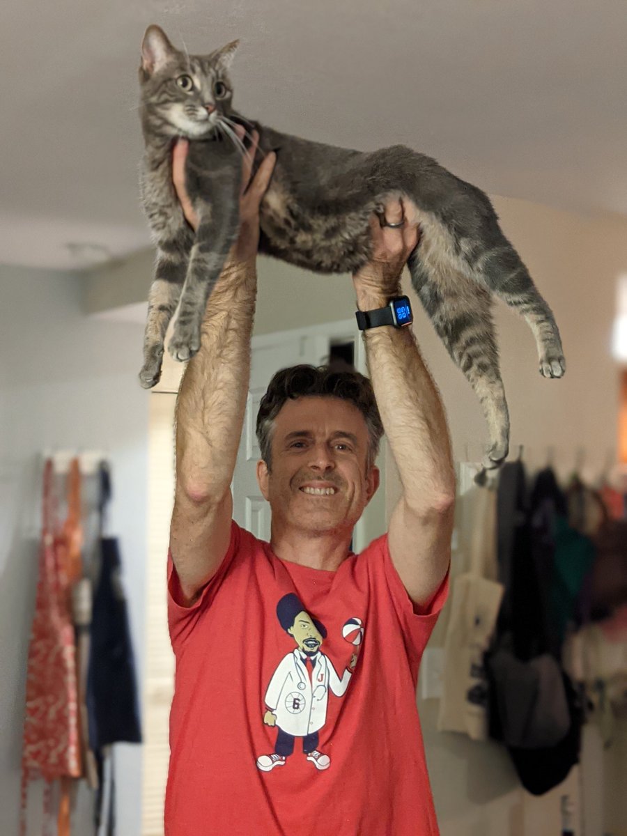 On to Game 7! #raisethecat #sixers #acatnamedzephyrus
#izzy <a href="/gippergrove/">Dennis</a>