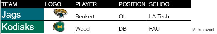 RBNFL Draft tweet media