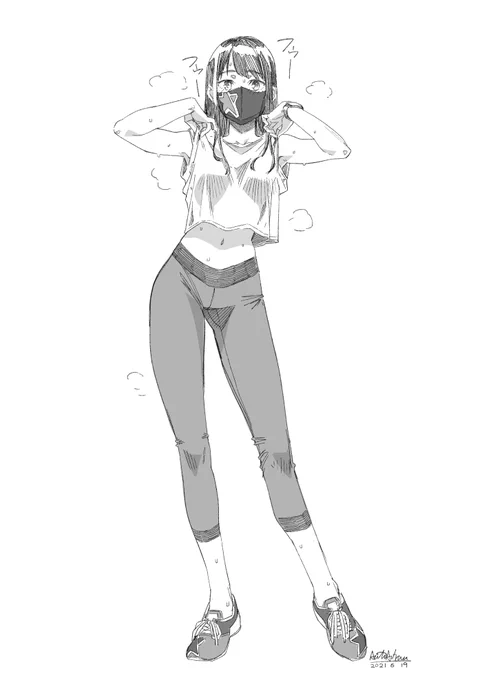 フゥーフゥー夏木さん。 