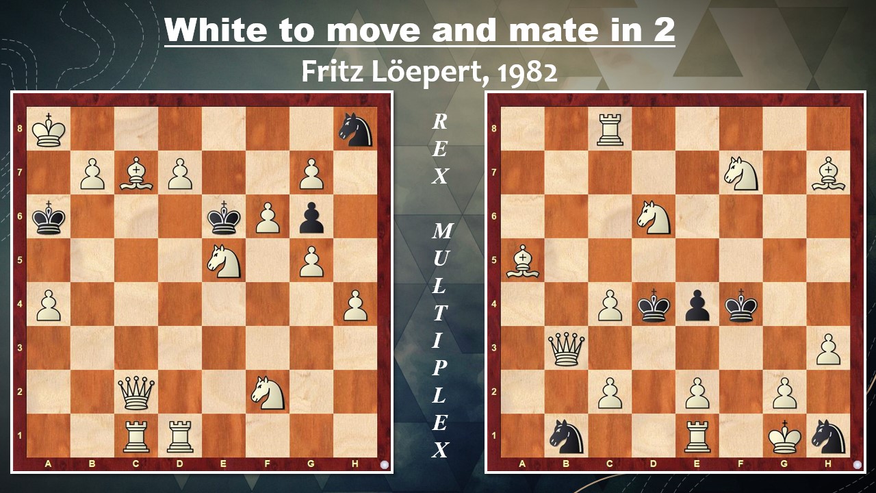 ChessBase India - A simple two-mover for today! Note that