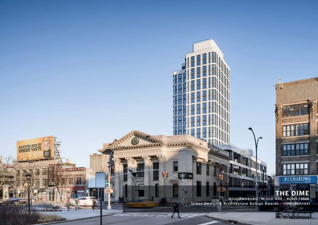 PrArchitecture's tweet image. Winner
Urban Design &amp;amp; Architecture Design Awards 2020

The Dime
Mixed-Use Architecture Built

Firm
Fogarty Finger 

Project URL: architecturepressrelease.com/winner-the-dim…

#buildingthings #bestdesigning #architecturetools #architectureterm #architectureschool #architecturelover