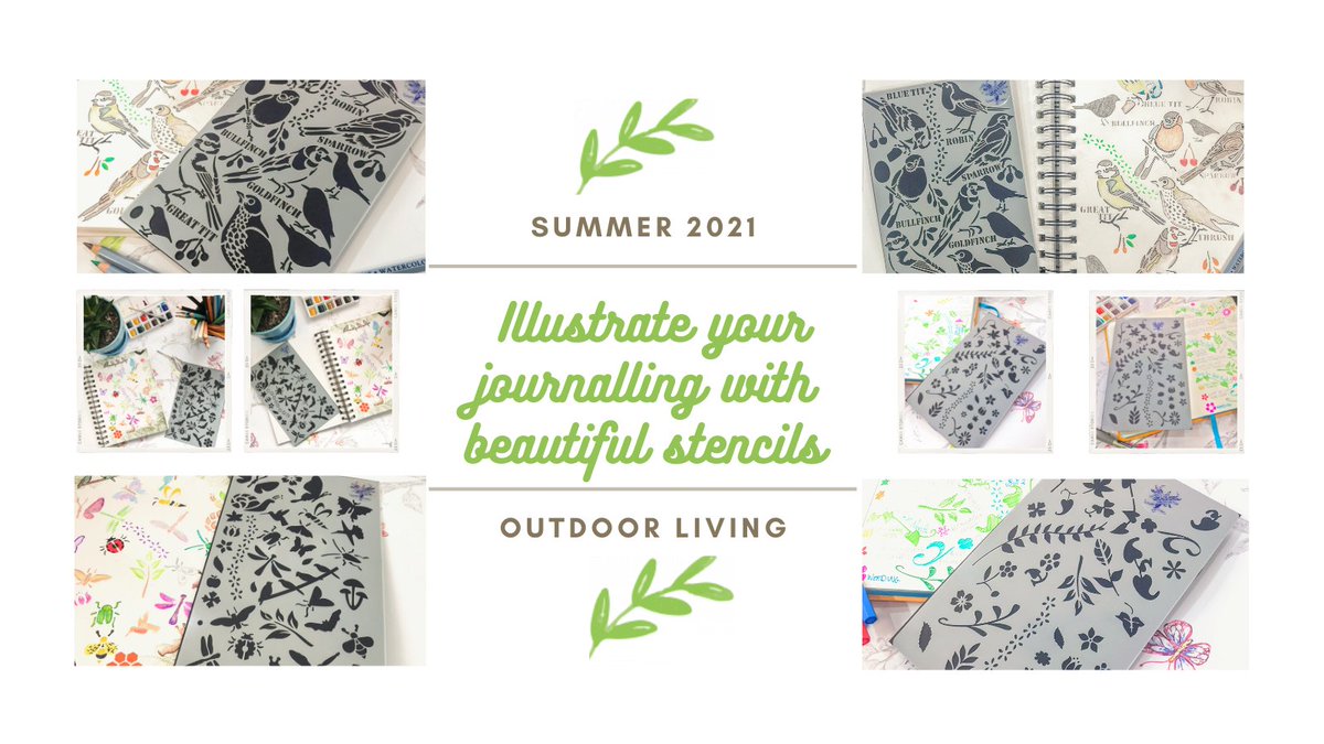 Keeping a journal is a great way to look back at your thoughts but why not make it extra special with some stencils to illustrate it too.

Garden Bird
Bugs Life
Flower n Plants

Buy all 3 and get a great discount
#UKGiftHour #UKGiftAM #gifts #Scotland
hedgebuddies.co.uk/product/garden…