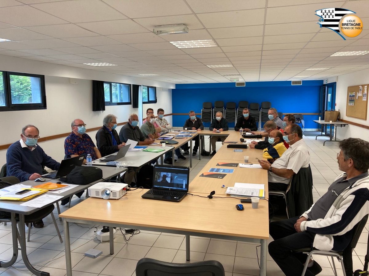 lbzhtt's tweet photo. Retour du Conseil de Ligue en présentiel ce matin à Pontivy 🏓
Merci à Patrick PASCO et au Comité 56 Tennis de Table pour l'organisation de la réunion.
Toutes les infos et décisions sont à venir très prochainement 🙂
#lbzhtt #tennisdetable #FFTT #bzh https://t.co/sUjJmLtDLH