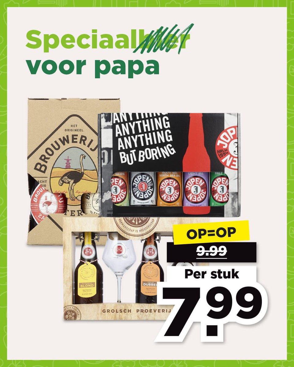 plusbedum's tweet image. Speciaal(bier) voor papa 🍺
Fijne #vaderdag