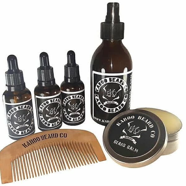 karoobeard's tweet image. Get Our Karoo kudu Full house Beard combo

3 beard oils (woody, citrus and sweet mint)
1 Beard wash, 1 beard balm, 1 wood comb

Made from the finest 100% organic oils and ingredients 

Available at
karoobeardco.co.za

#beardoil #beardcombo #southafrica #baardolie #beardoils